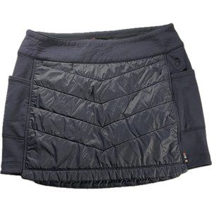 SmartWool Smartloft 60 Quilted Women's Pull-On Skirt | Navy Blue Medium